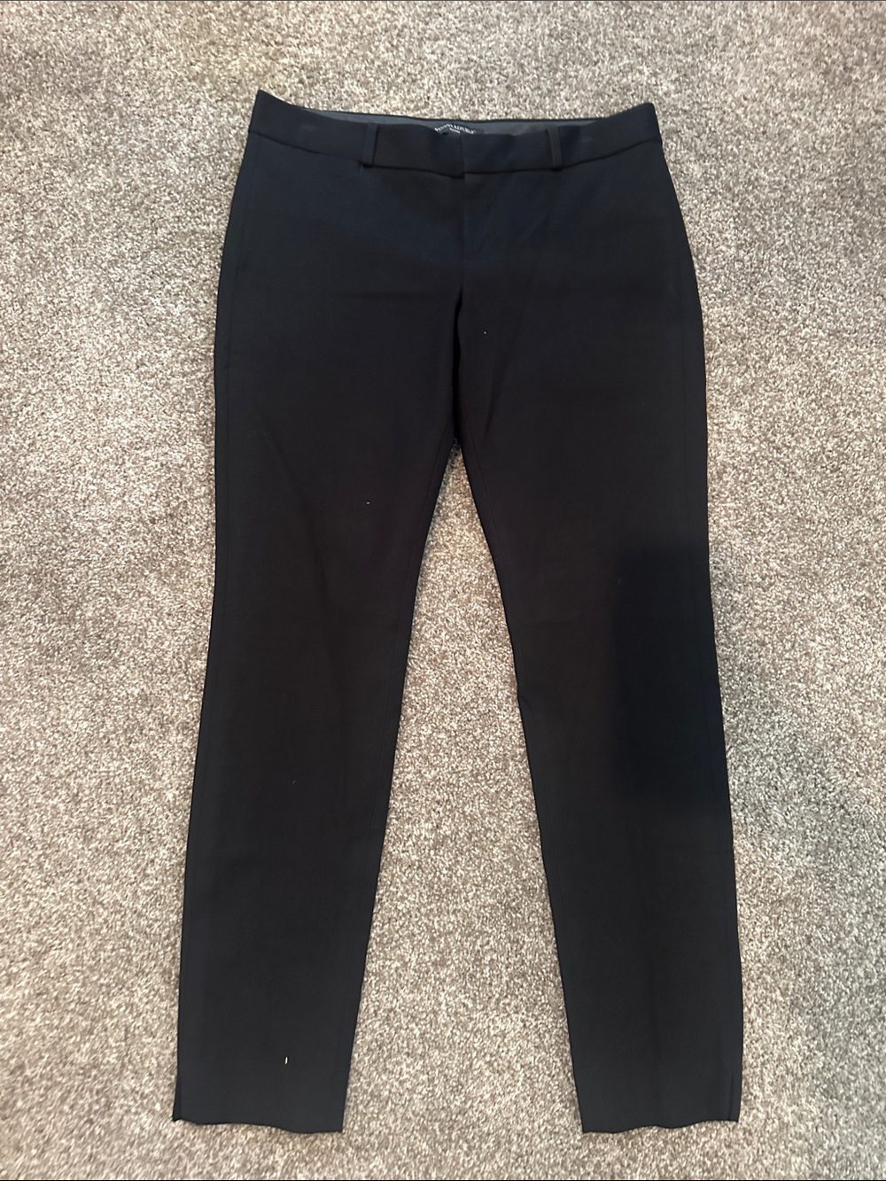 Banana Republic Black Pants with Red Trim